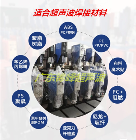 Ultrasonic plastic welding machine ABS PC PS PP PE PMMA and other thermoplastic special welding machine.
