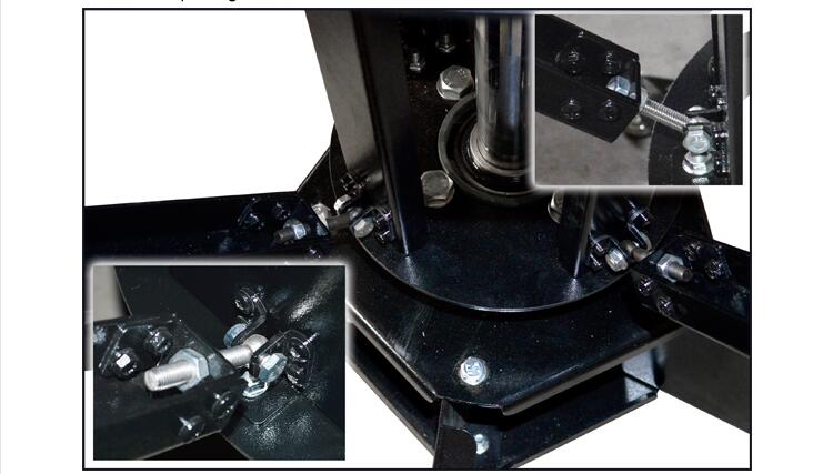 006254--S442L enhanced precise micro adjust four color four station double wheel overprinting screen printing machine