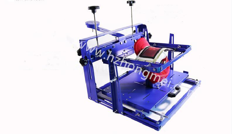 006601 SPE-BQM240 one color baseball cap soft caps screen printing machine