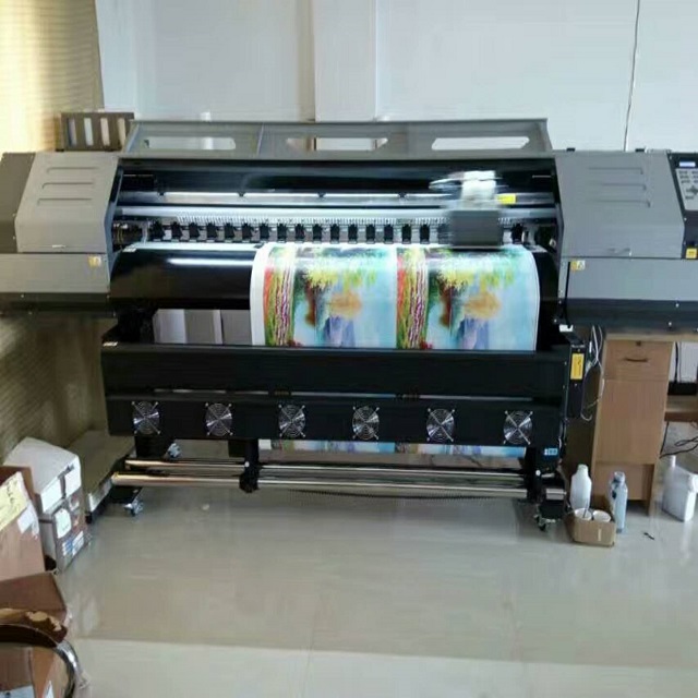 Color Digital Printing Machine Color Coil Printer 1.6M Format Applicable Advertising Light Cloth Wallpaper Cloth