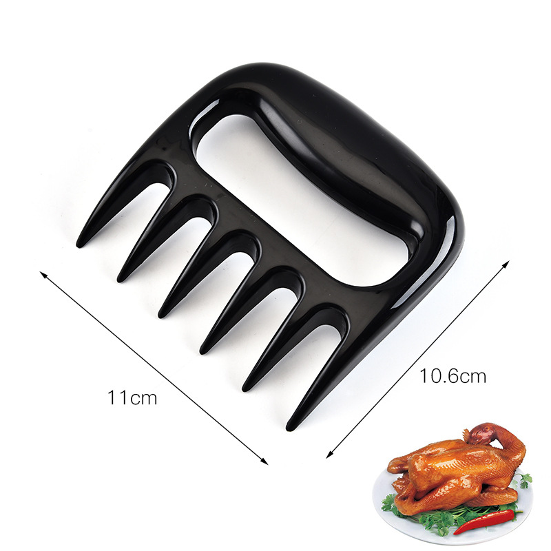 Fork Tearing Meat Dividing Machine Barbecue Meat Cutter Tearing Meat Splitter Bear Claw Fork Food Grade Barbecue Fork