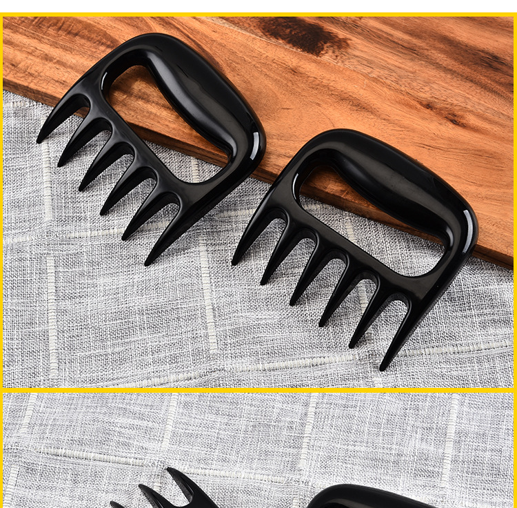 Fork Tearing Meat Dividing Machine Barbecue Meat Cutter Tearing Meat Splitter Bear Claw Fork Food Grade Barbecue Fork