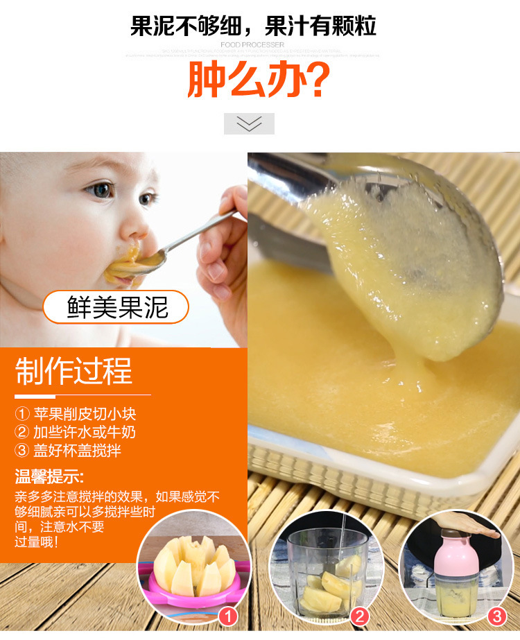Small MultiFunction Food Processor Cytoderm Breaking Machine Baby Mud Smasher Electric Mini Meat Grinder Babycook Small MultiFunction Food Processor Cytoderm Breaking Machine Baby Mud Smasher Electric Mini Meat Grinder Babycook