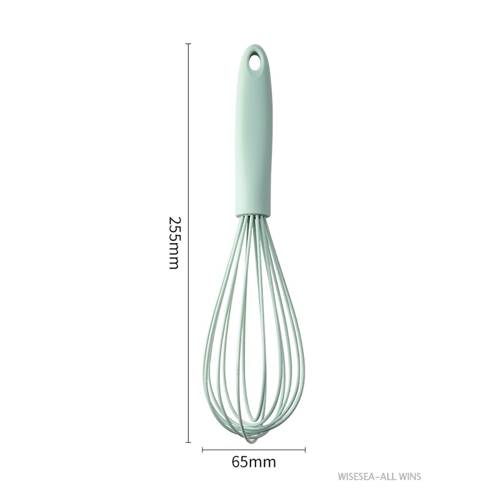 10-inch silicone egg beater multi-purpose mixer stick manual egg beater household kitchen baking tool