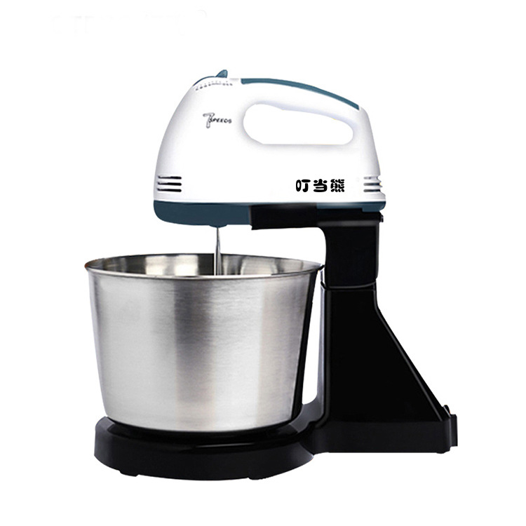 Wholesale Electric Whisk Household Electric Handheld Blender Automatic Desktop Egg Beater with Barrel Dough Mixer
