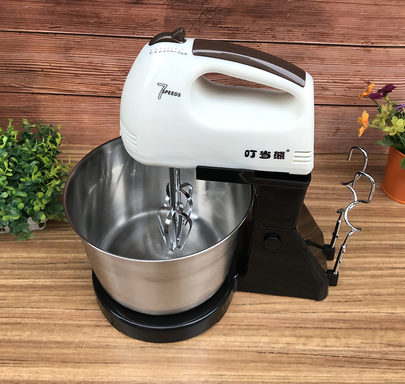 Wholesale Electric Whisk Household Electric Handheld Blender Automatic Desktop Egg Beater with Barrel Dough Mixer