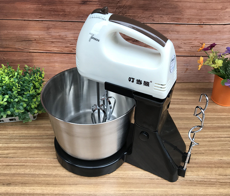 Wholesale Electric Whisk Household Electric Handheld Blender Automatic Desktop Egg Beater with Barrel Dough Mixer