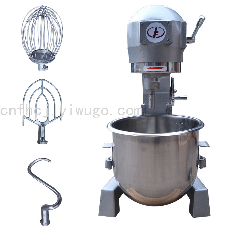 B20 Mixer Three Functions Egg-Breaking Machine 20L Mixer Mixer Commercial Electric Kitchen Equipment
