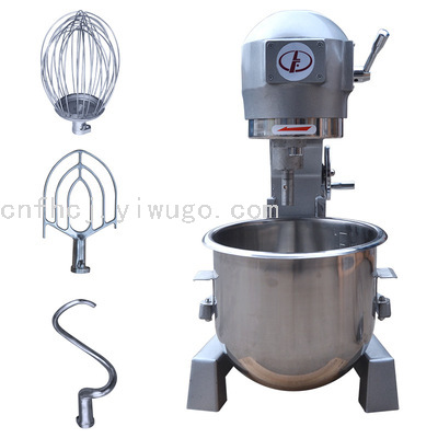 B20 Mixer Three Functions Egg-Breaking Machine 20L Mixer Mixer Commercial Electric Kitchen Equipment