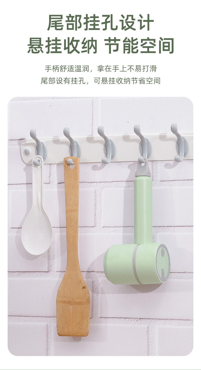Household Wireless Charging Handheld Electric Whisk Mini High-Power Mixer Egg-Whisk Baking Flour-Mixing Machine