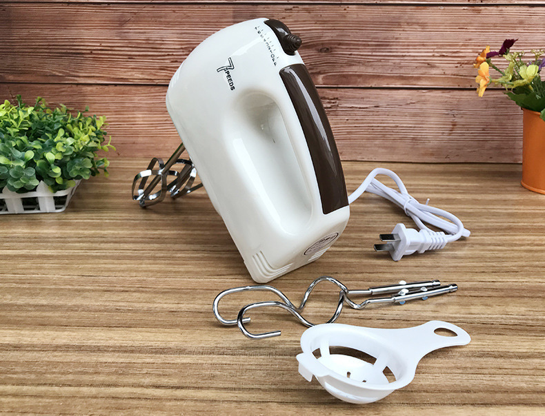 Desktop Electric Egg Beater Dough Mixer Household Handheld Egg Beater Small Beat up the Cream Dispenser Baking Blender Desktop Electric Egg Beater Dough Mixer Household Handheld Egg Beater Small Beat up the Cream Dispenser Baking Blender