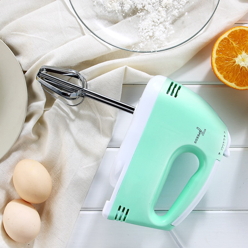 Handheld Egg Beater Electric Household Mini Baking Flour Mixer High Power Beat up the Cream Blender