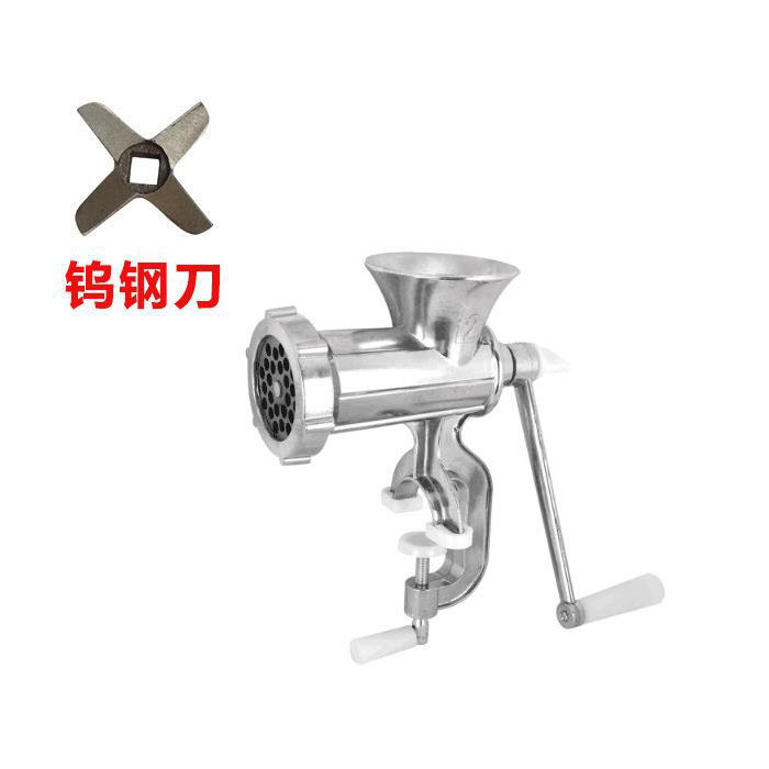 12-Type Meat Grinder Manual Sausage Stuffer Household Meat and Pepper Sausage Machine Sausage Making Machine