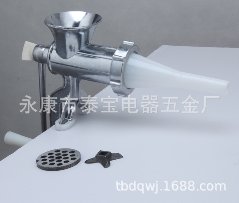 12-Type Meat Grinder Manual Sausage Stuffer Household Meat and Pepper Sausage Machine Sausage Making Machine
