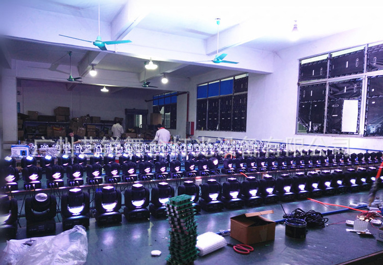 LED double-sided stepless moving head light Mini light speed light Small moving head par light Dyed light Stage lighting