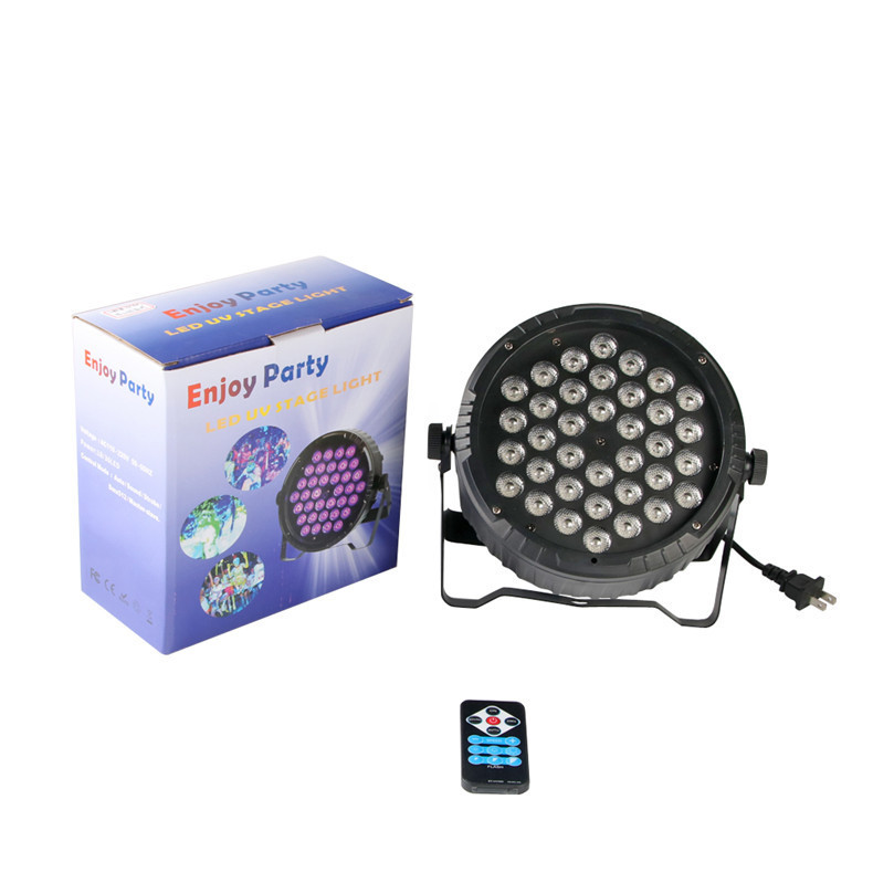 2019 hot sale mini 1W 36 UV lights LED purple remote control par light KTV disco stage lighting