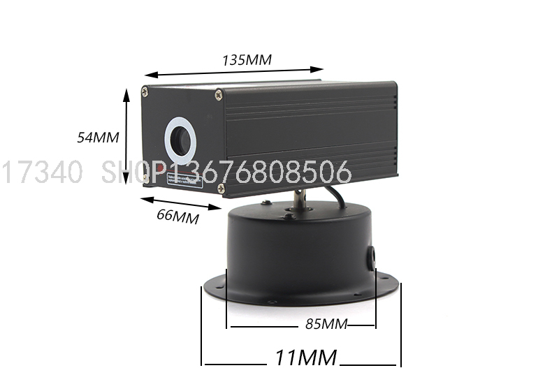 Laser Beam Moving Head Light Starry Six-in-One Bar Wedding KTV Par Light Smoke Making Machine Laser Light