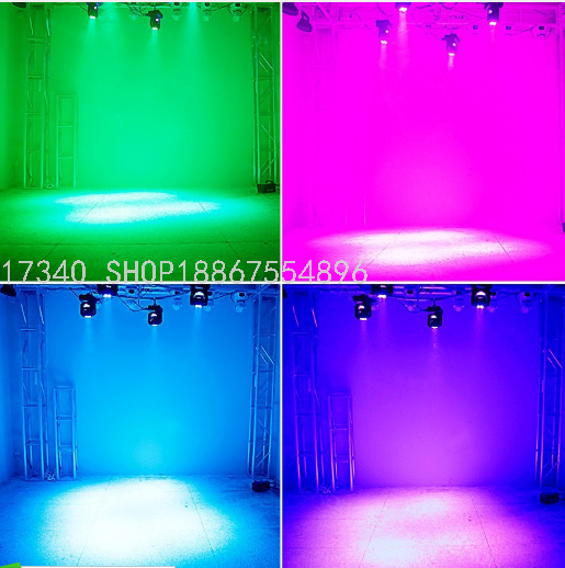 Led Double Sided Moving Head Light, 60W 100W Stage Lights Par Light Effect Light Smoke Making Machine Moving Head Light