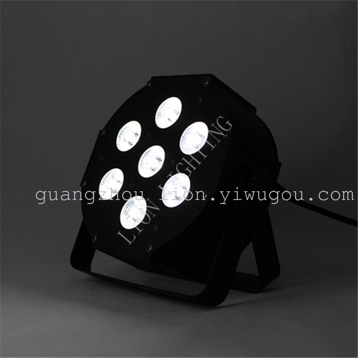 Factory direct sales in 2016, the stage lights 7pcs 6in1 flat par light