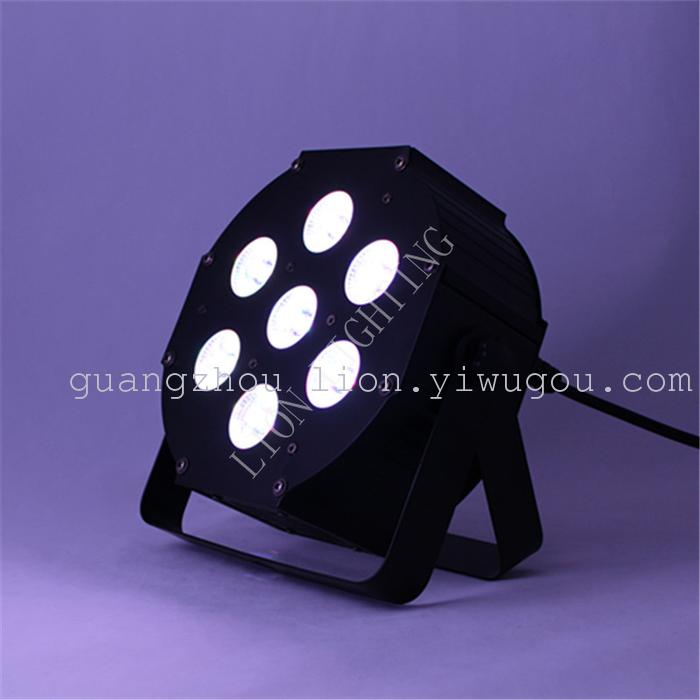 Factory direct sales in 2016, the stage lights 7pcs 6in1 flat par light