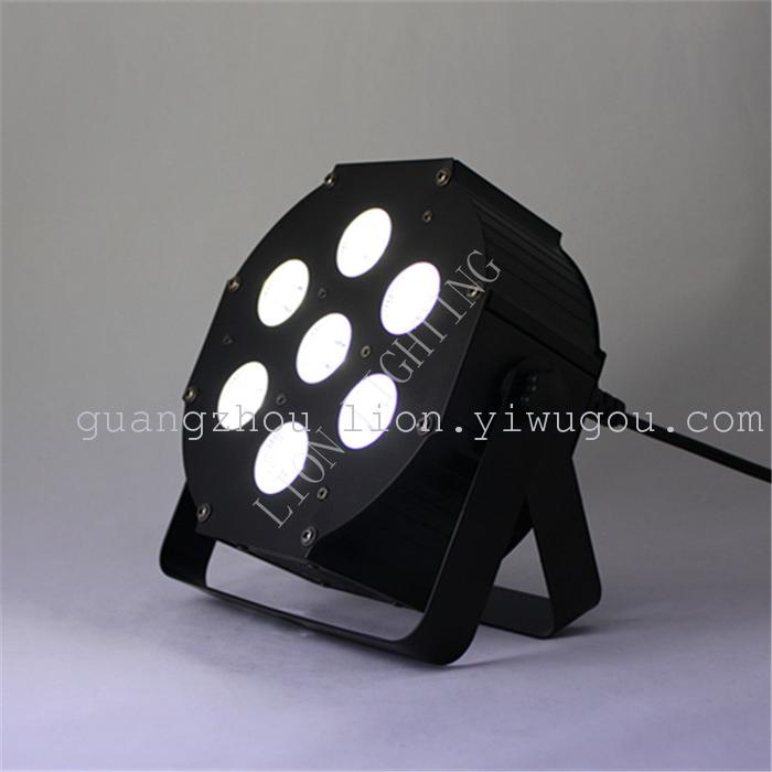 Factory direct sales in 2016, the stage lights 7pcs 6in1 flat par light