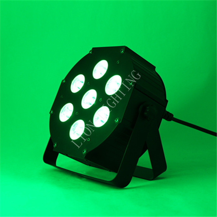 Factory direct sales in 2016, the stage lights 7pcs 6in1 flat par light
