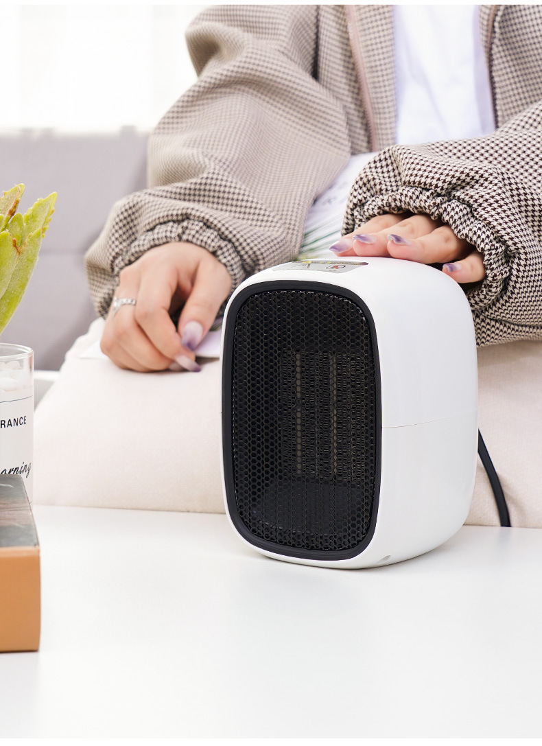 New Warm Air Blower Mini Household Small Heater Office Desk Surface Panel Electric Heater Gift One Piece Dropshipping