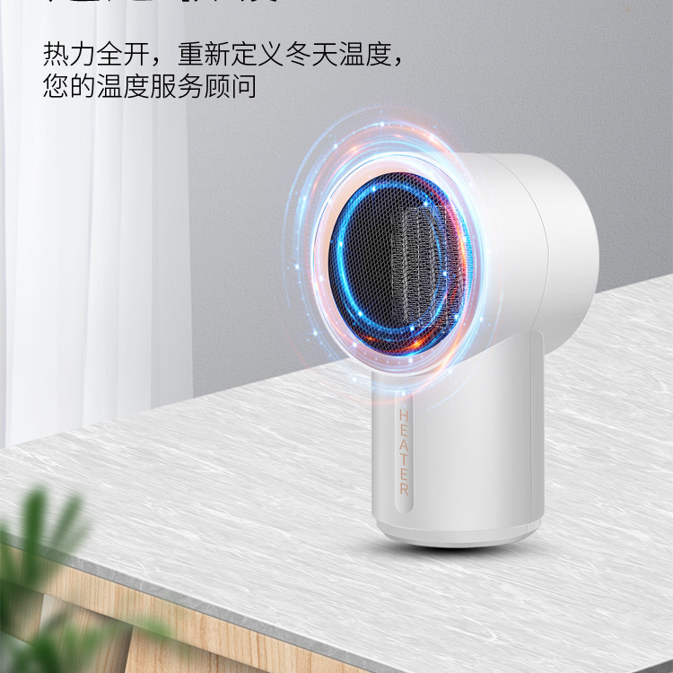 New Warm Air Blower Mini Household Small Heater Office Desk Surface Panel Electric Heater Gift One Piece Dropshipping