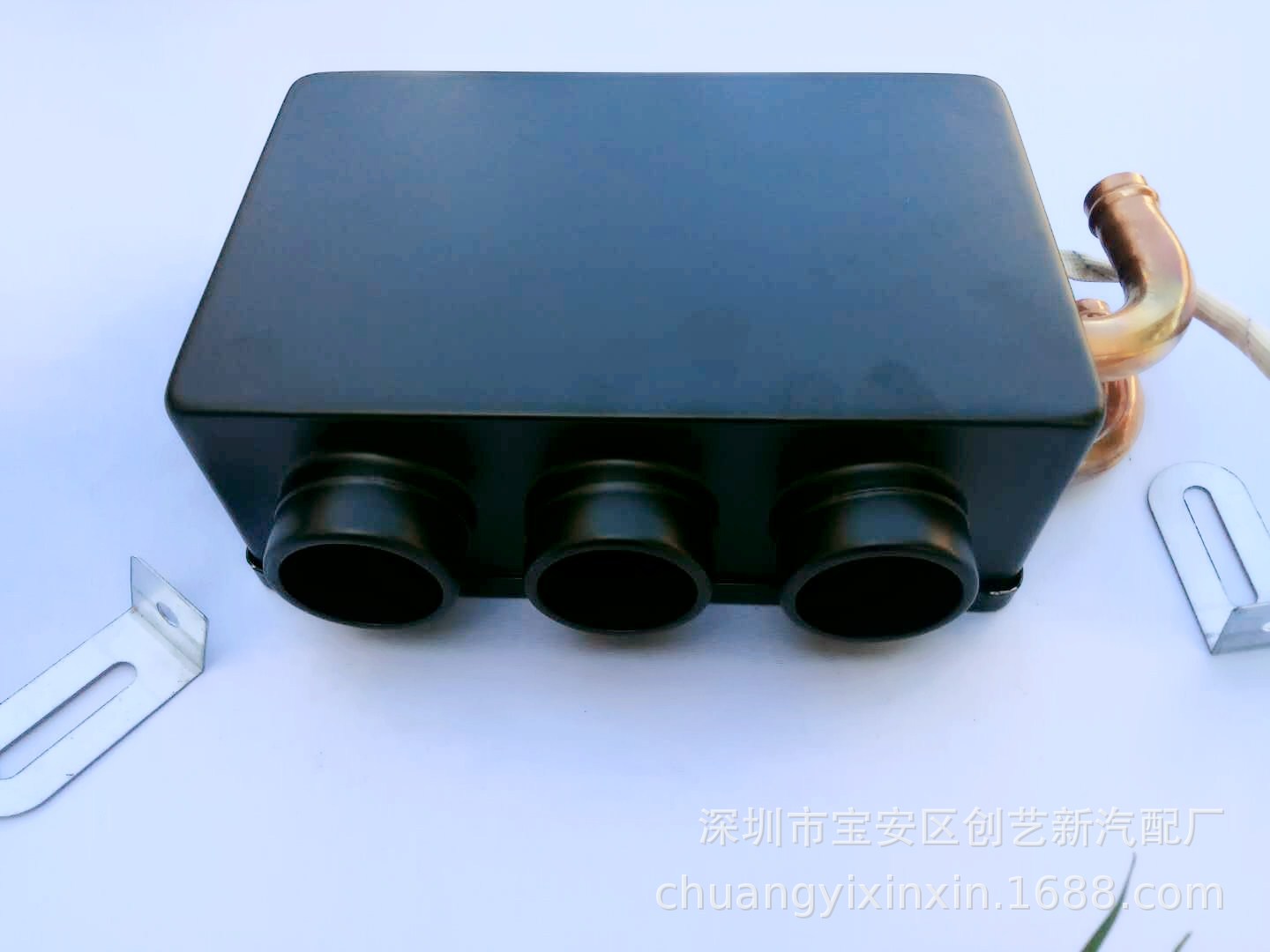The New Cars Goods Car Warm Air Blower Combat Machine 12v24v Three-Hole Plumbing Fan Copper Water Pipe 16 Water Pipe The New Cars Goods Car Warm Air Blower Combat Machine 12v24v Three-Hole Plumbing Fan Copper Water Pipe 16 Water Pipe