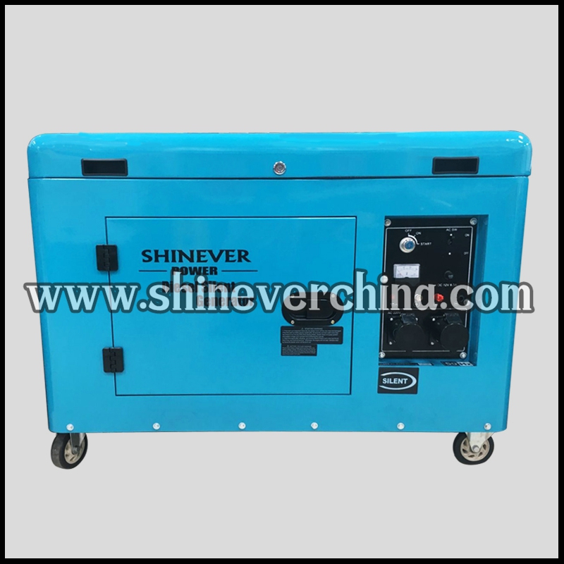 The factory sells 8KVA home type new silent diesel generator diesel generator set