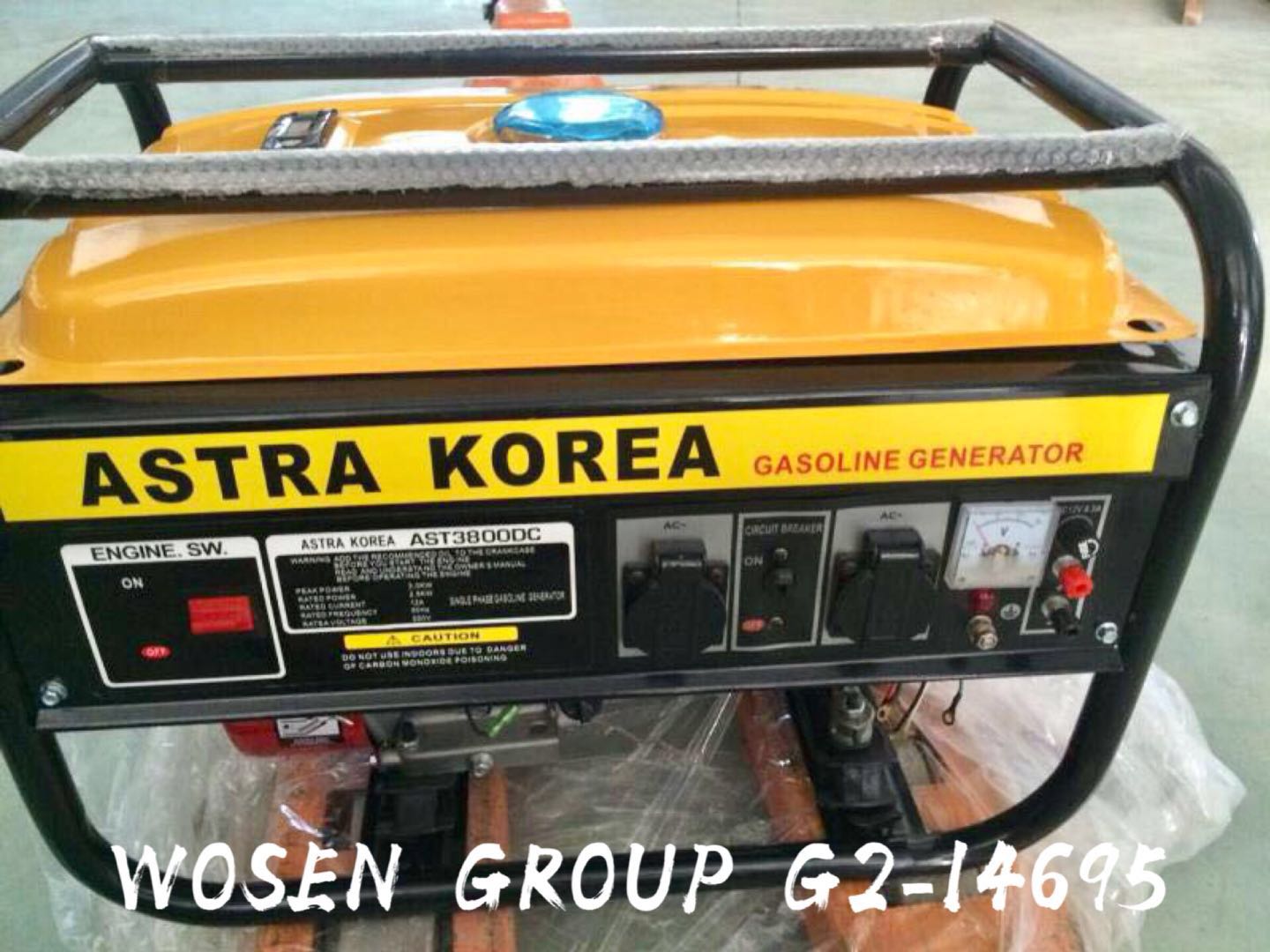 2KW single-phase gasoline generator best-selling model