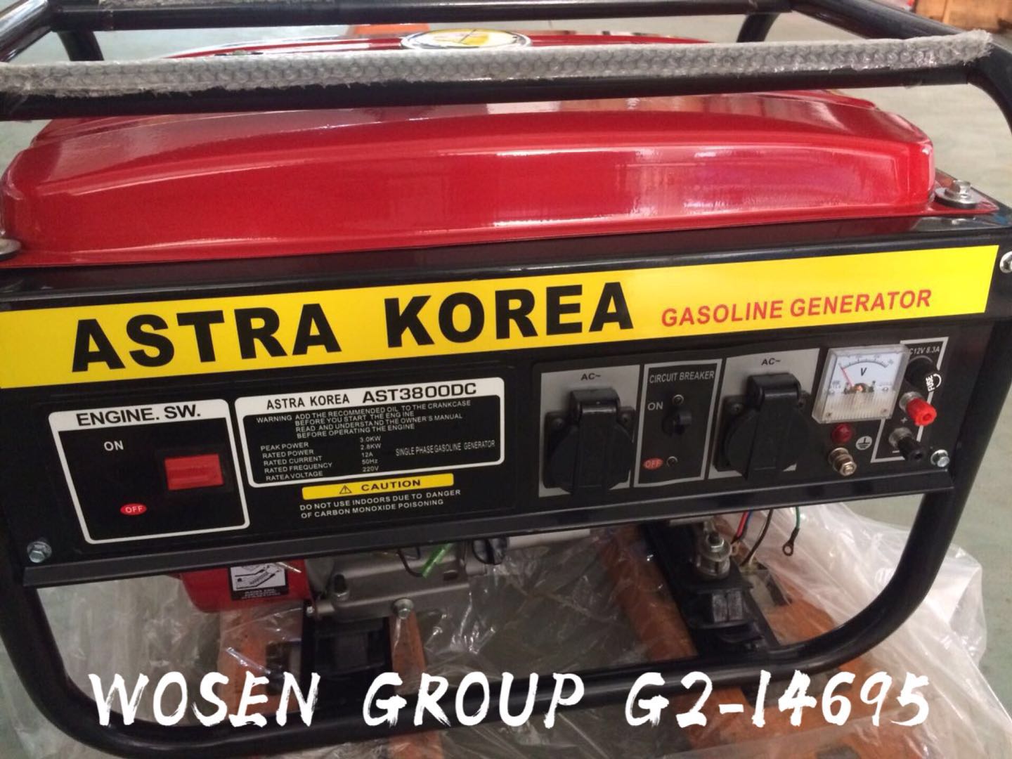 2KW single-phase gasoline generator best-selling model