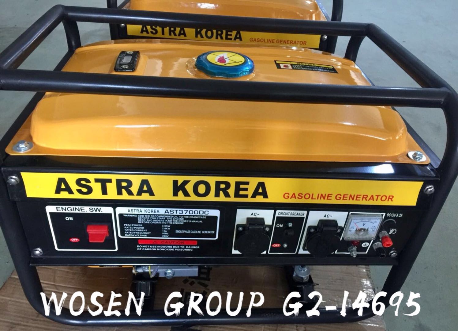 2KW single-phase gasoline generator best-selling model