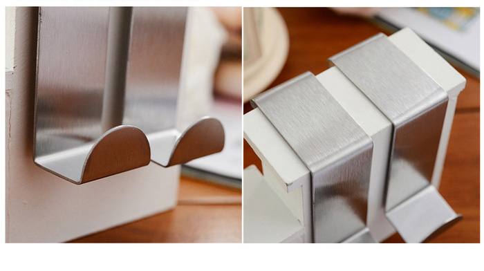 Daily stainless steel door hook hook behind the door hanger iron hook hook creative