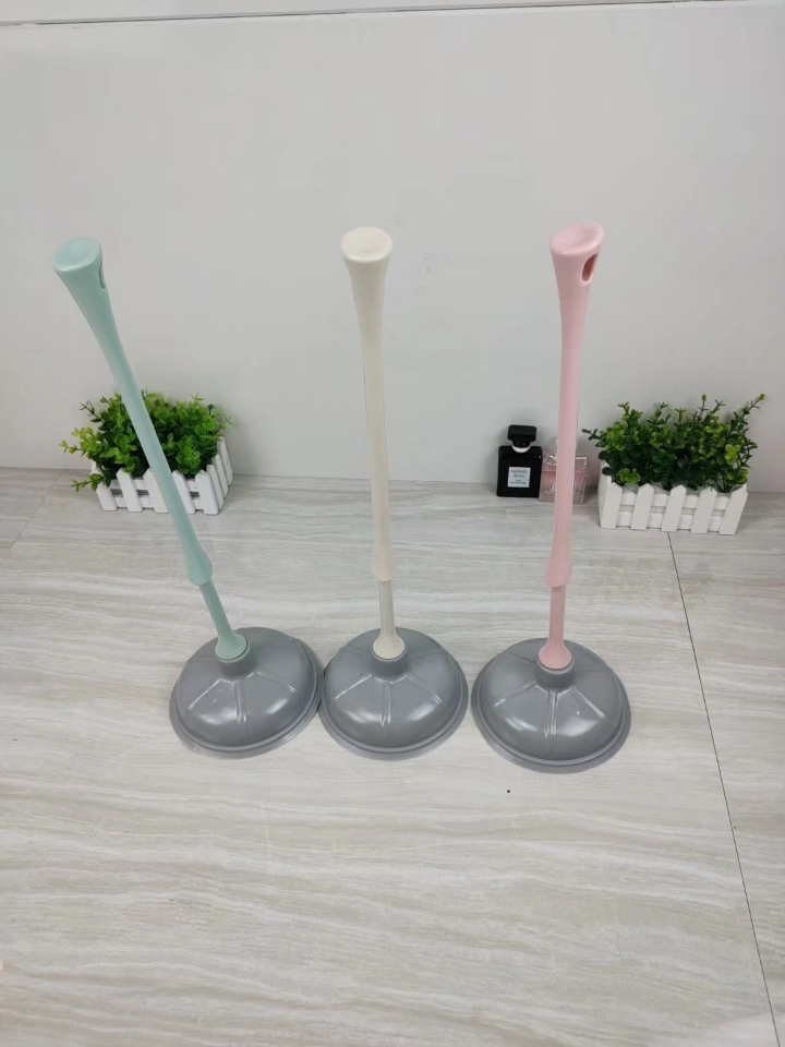 289 Toilet Pipe Drainage Facility Pass Toilet Suck Toilet Plunger Sewer Tools Water Absorption Plunger Long Handle