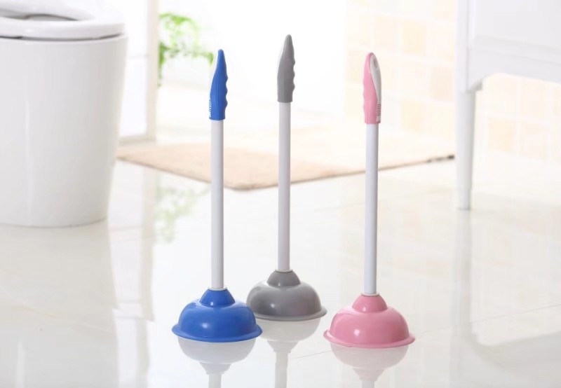 289 Toilet Pipe Drainage Facility Pass Toilet Suck Toilet Plunger Sewer Tools Water Absorption Plunger Long Handle