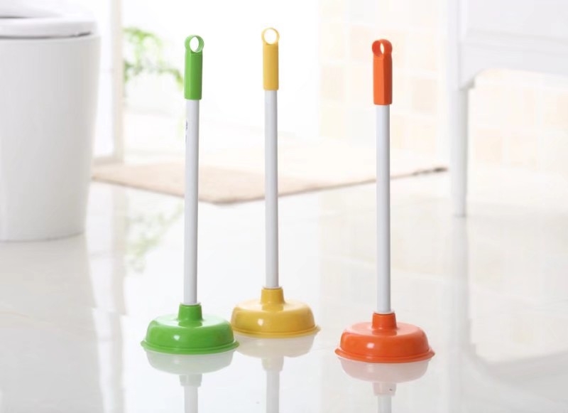 289 Toilet Pipe Drainage Facility Pass Toilet Suck Toilet Plunger Sewer Tools Water Absorption Plunger Long Handle