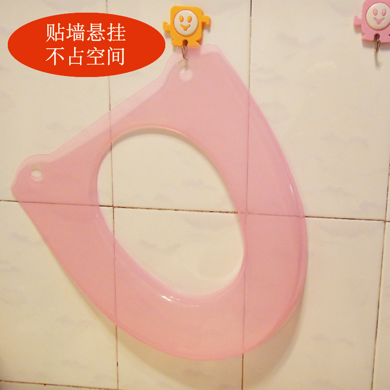 Private Rental Plastic Toilet Mat Waterproof Universal Toilet Seat Washer Children&#039;s Toilet Seat Cushion