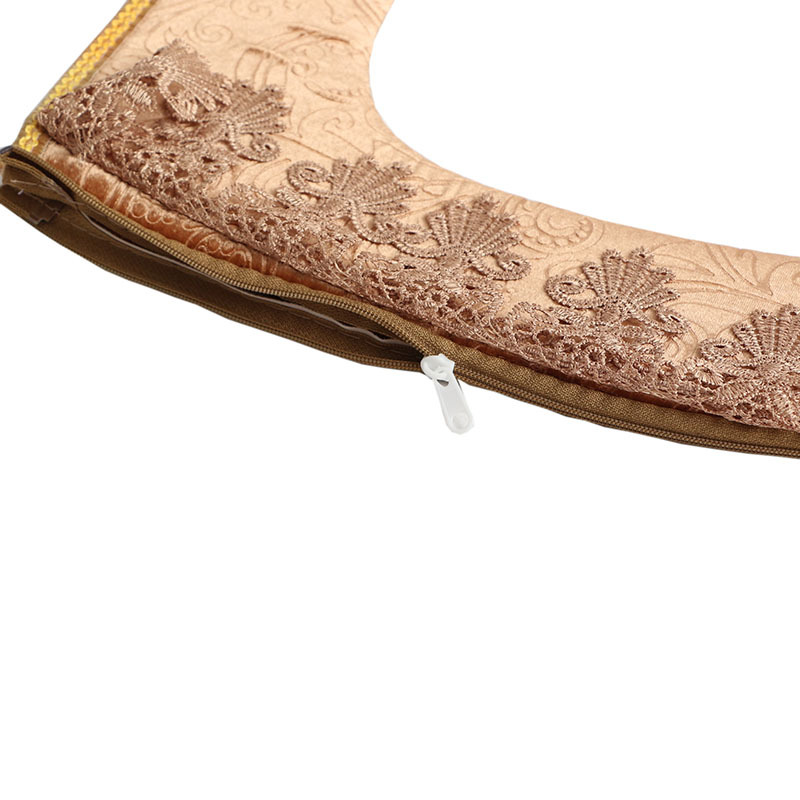 10 Yuan Store Supply Wholesale Toilet Cushion Seat Cushion Lace Zipper Cushion O-Type Toilet cushion