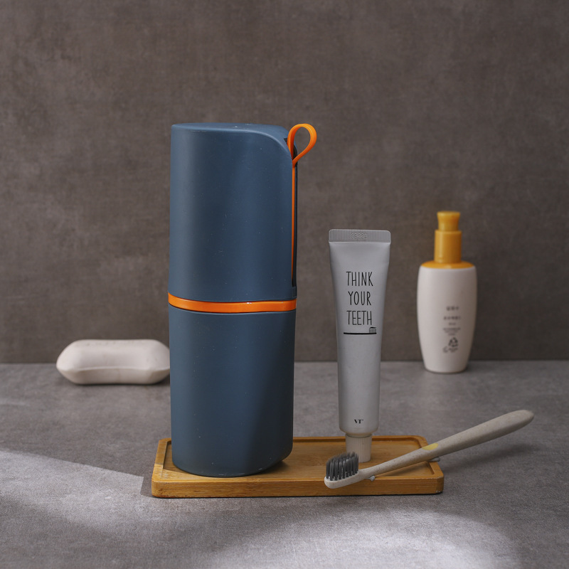 Washing Cup Travel Tooth Cup Couple Portable Tooth Glass Suit Toothpaste Toothbrush Storage Box