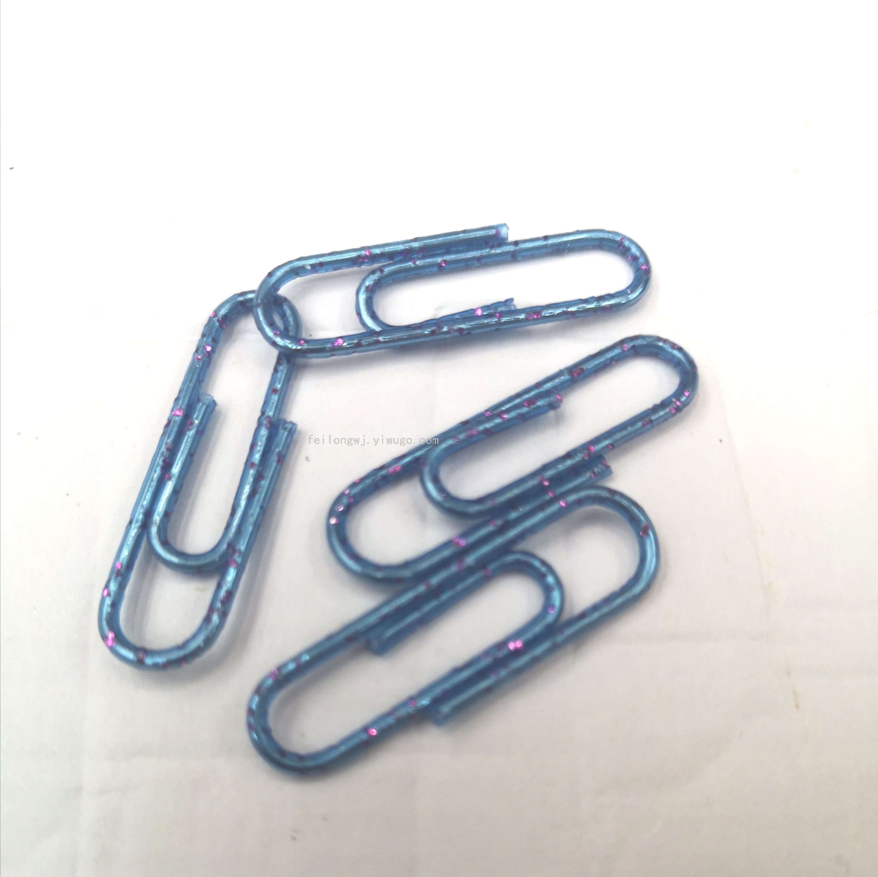 Sequin paper clip Printed paper clip bright color zebra paper clip 28MM 50MM