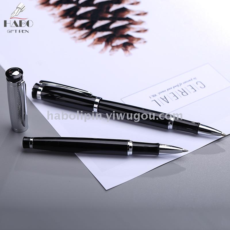Habo HB2035 metal signature pen advertising gift neutral pen office business bead pen logo customization wholesale