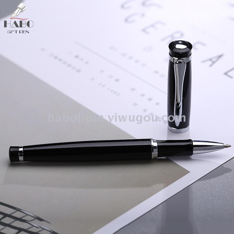 Habo HB2035 metal signature pen advertising gift neutral pen office business bead pen logo customization wholesale