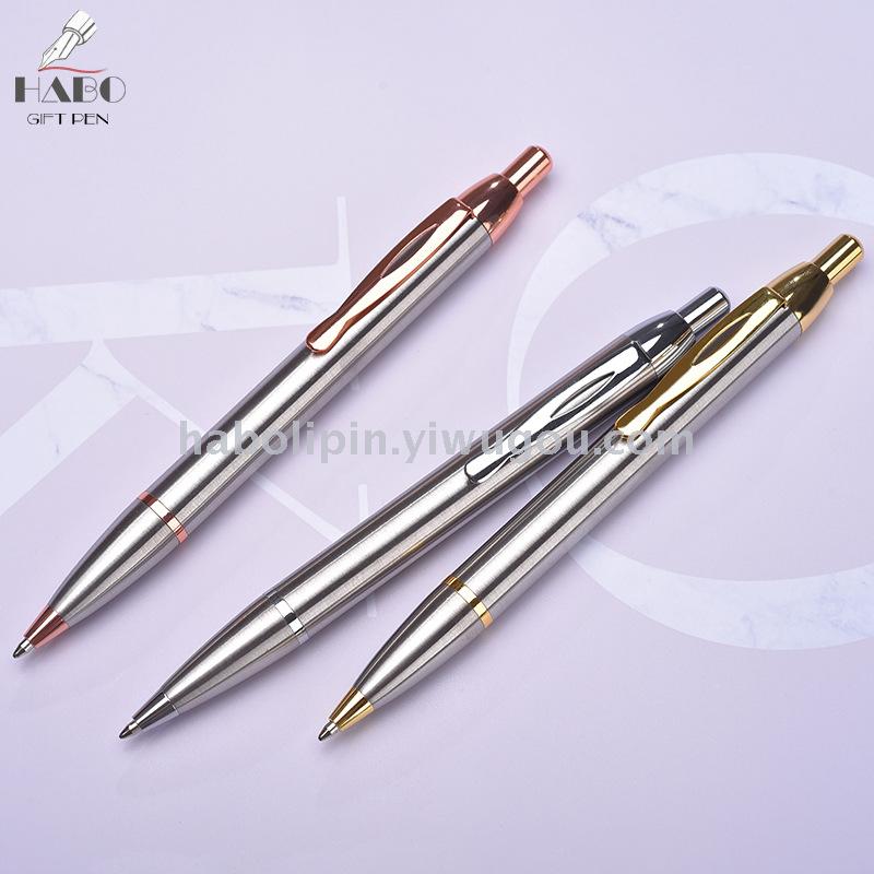 Metal Ball Point Pen Parker Ballpoint Pen Rose Red Ballpoint Pen Custom Logo Factory Wholesale