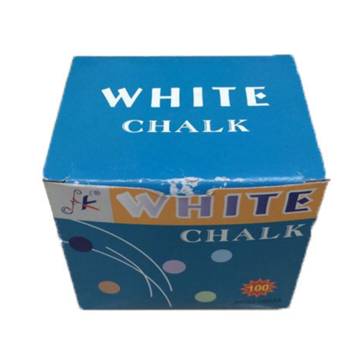 Dust-free dash 100 school teachers stationery box of white chalk Dust-free dash 100 school teachers stationery box of white chalk