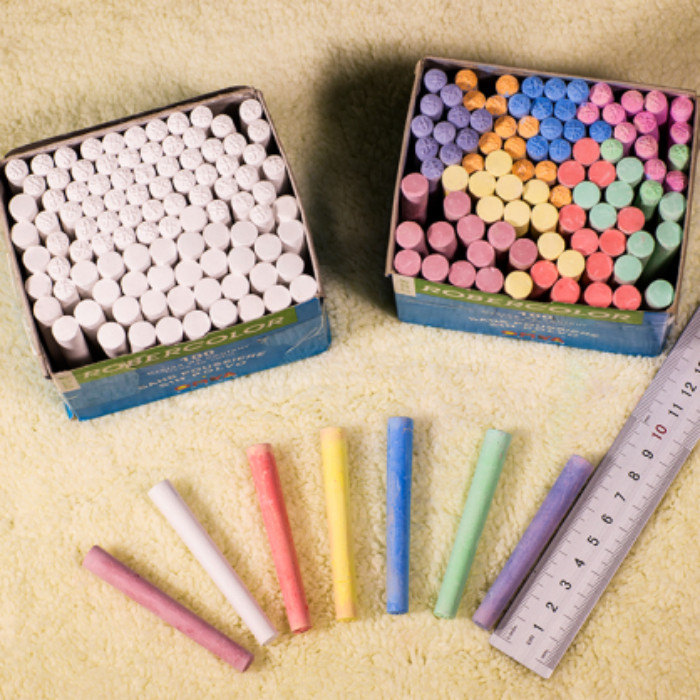 Teaching children painted 100 upscale clean marking chalk Teaching children painted 100 upscale clean marking chalk