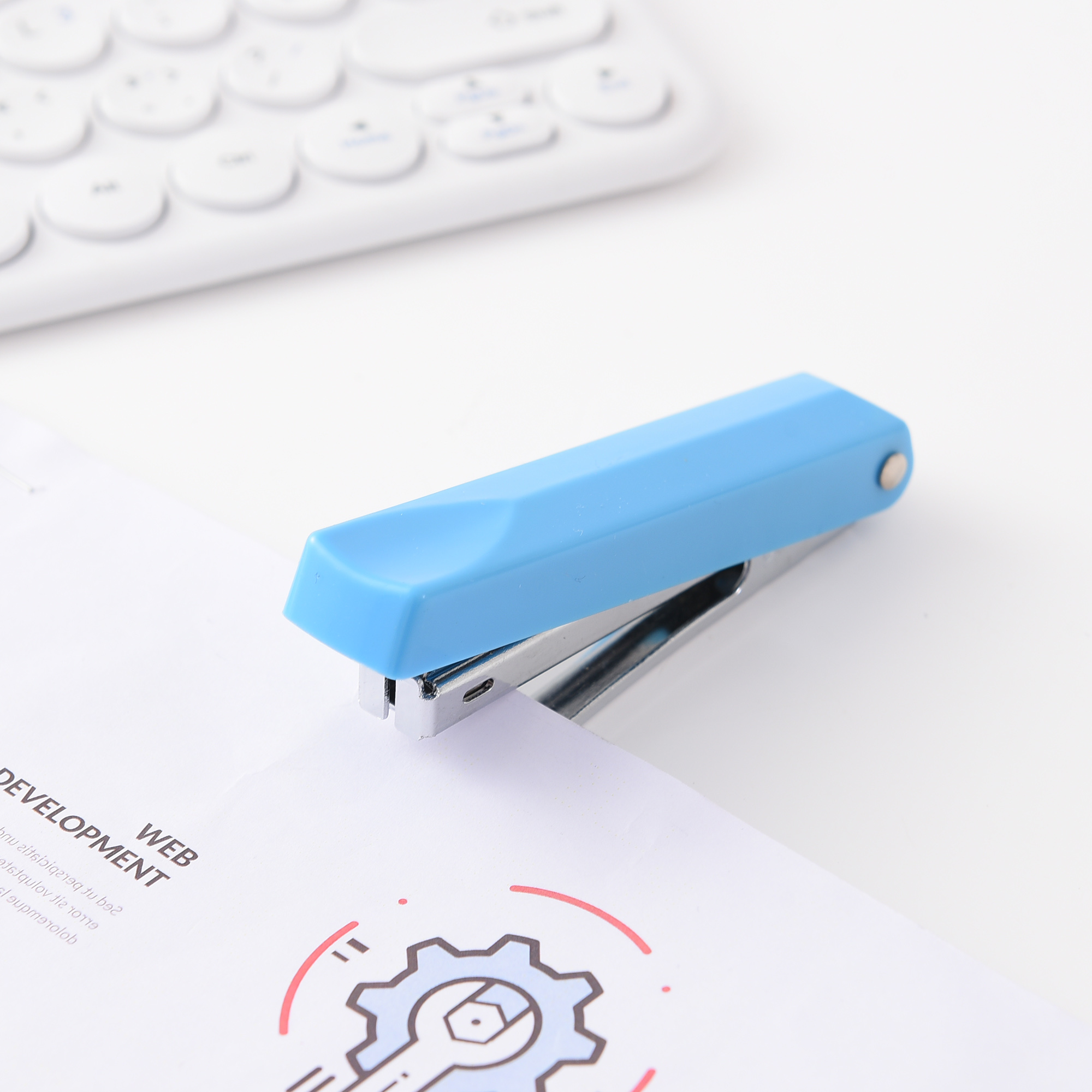 Manufacturers direct LOGO customized metal office stapler 10# stapler Manufacturers direct LOGO customized metal office stapler 10# stapler