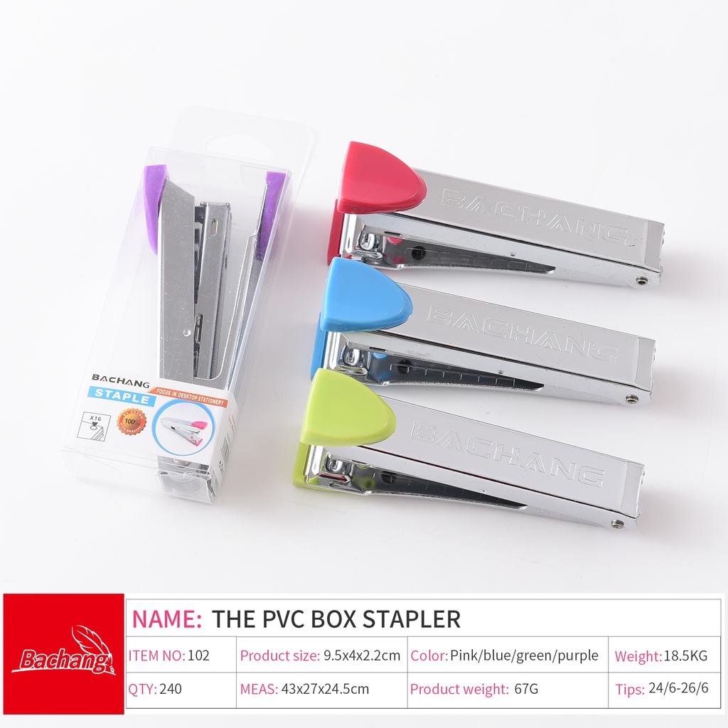 Manufacturers direct LOGO customized color mini metal body 10 staples stapler Manufacturers direct LOGO customized color mini metal body 10 staples stapler