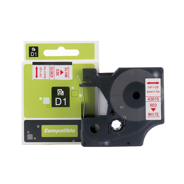 Applicable to DYMO Delta Labeling Machine Ribbon 6mm Label Tape Printer Ribbon Sticker Printer Paper Applicable to DYMO Delta Labeling Machine Ribbon 6mm Label Tape Printer Ribbon Sticker Printer Paper