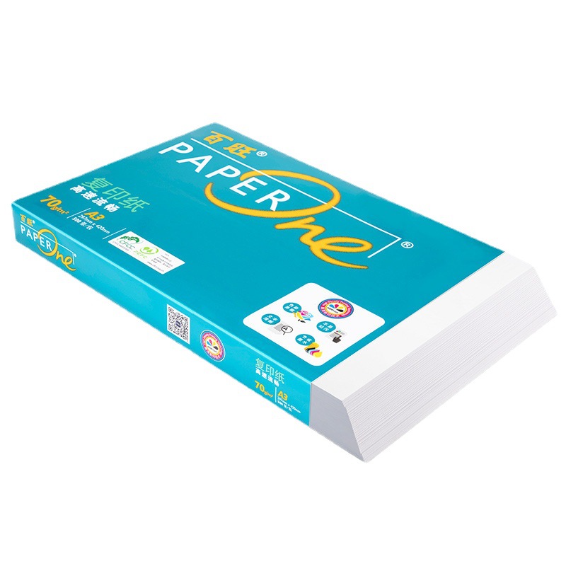 A4 Paper Printer Copy Paper Single Pack A3 Paper Print 500 Sheets 70ga3 80G Yatesenbo Green Baiwang